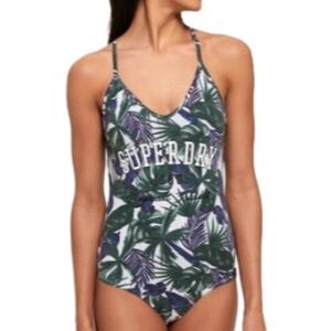 Superdry Tropical Print Bodysuit in Multi
